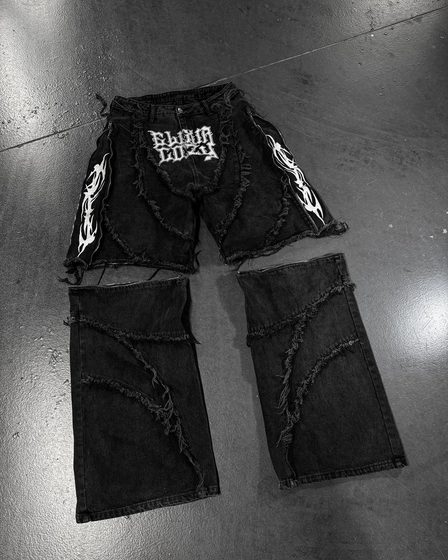 Black Denim - Baggy Jeans