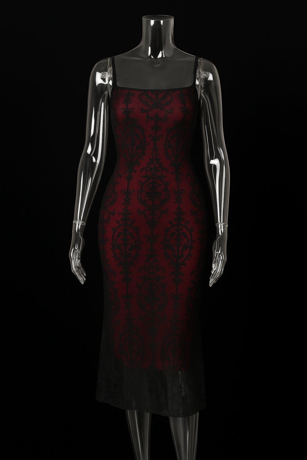 Wine Nocturne-Dress