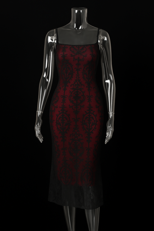 Wine Nocturne-Dress