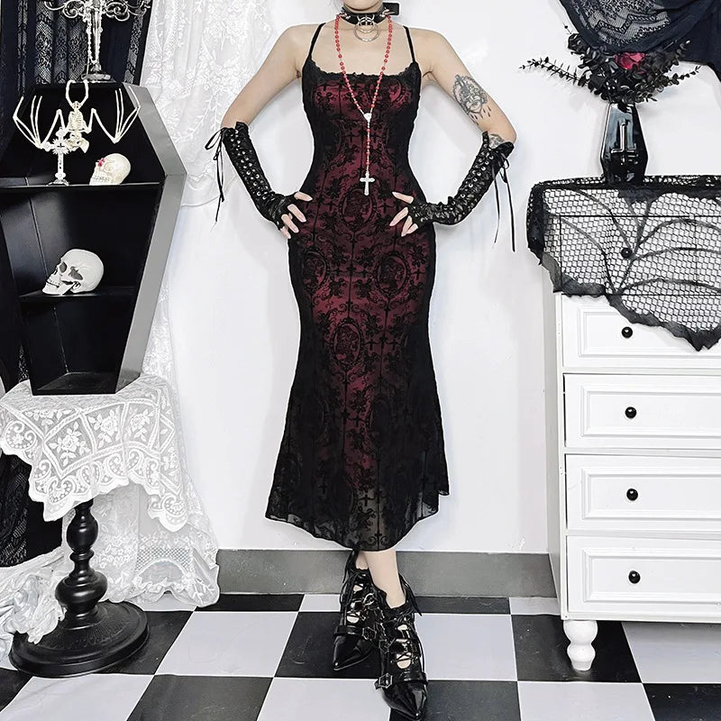 Wine Nocturne-Dress