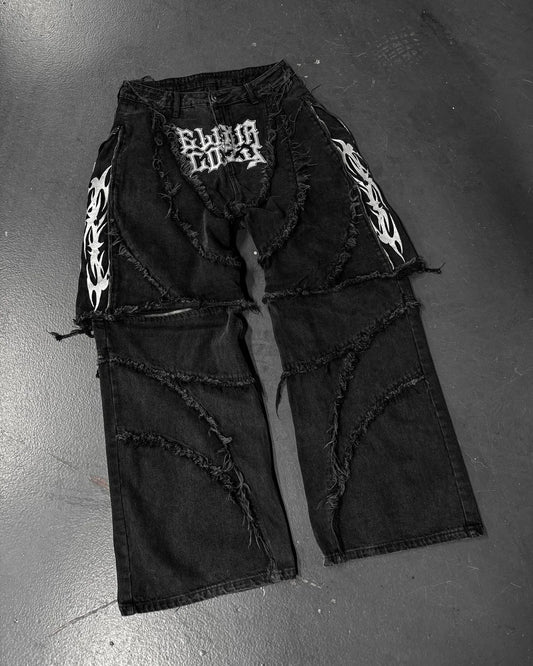 Black Denim - Baggy Jeans