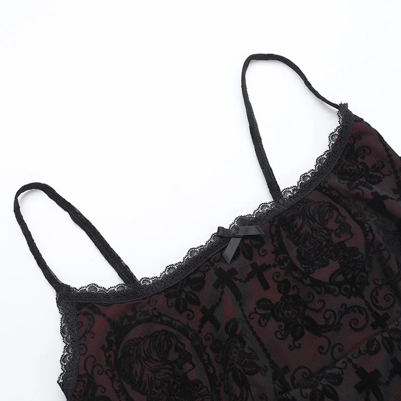 Wine Nocturne-Dress